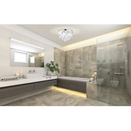 Eglo - Iluminação de teto de casa de banho LED 4xG9/3W/230V IP44