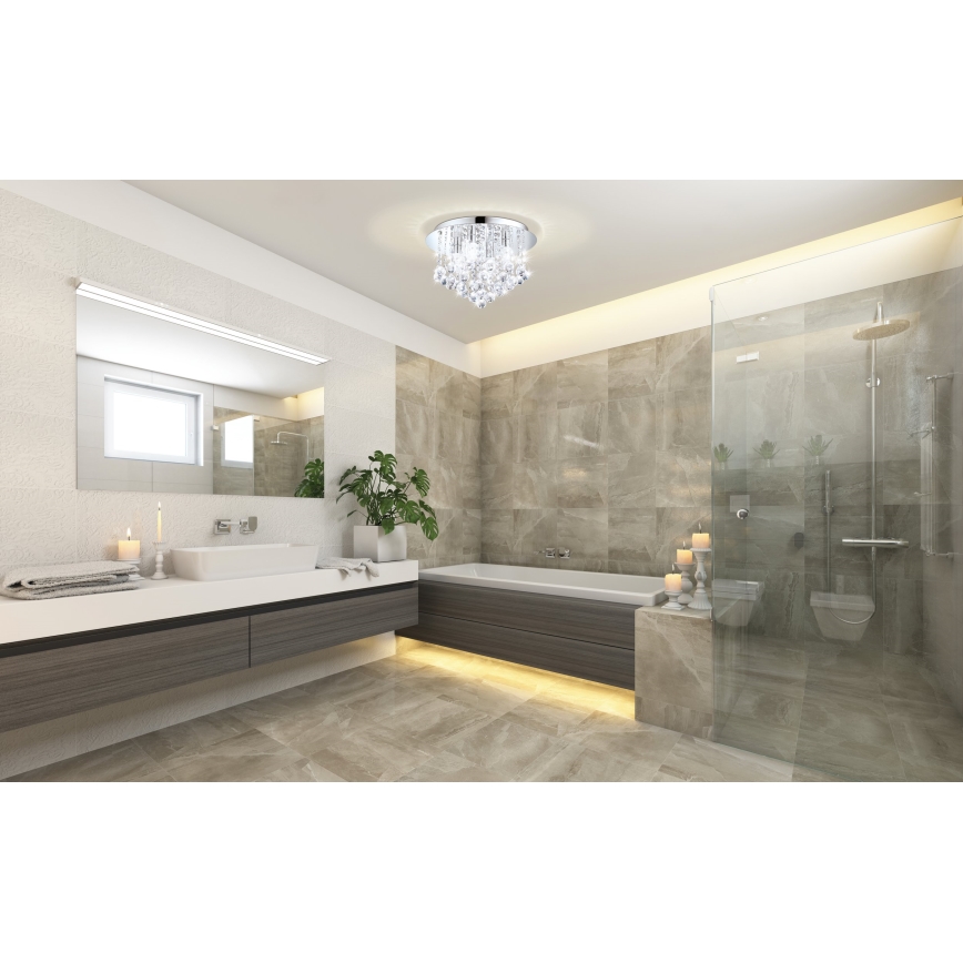 Eglo - Iluminação de teto de casa de banho LED 4xG9/3W/230V IP44