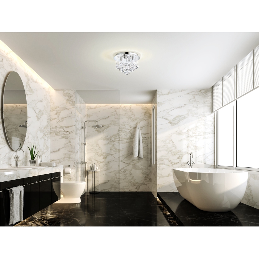 Eglo - Iluminação de teto de casa de banho LED 4xG9/3W/230V IP44