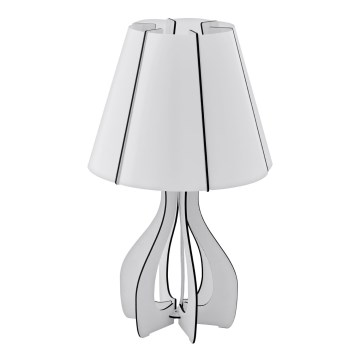 Eglo 94947 - Candeeiro de mesa COSSANO 1xE27/60W/230V