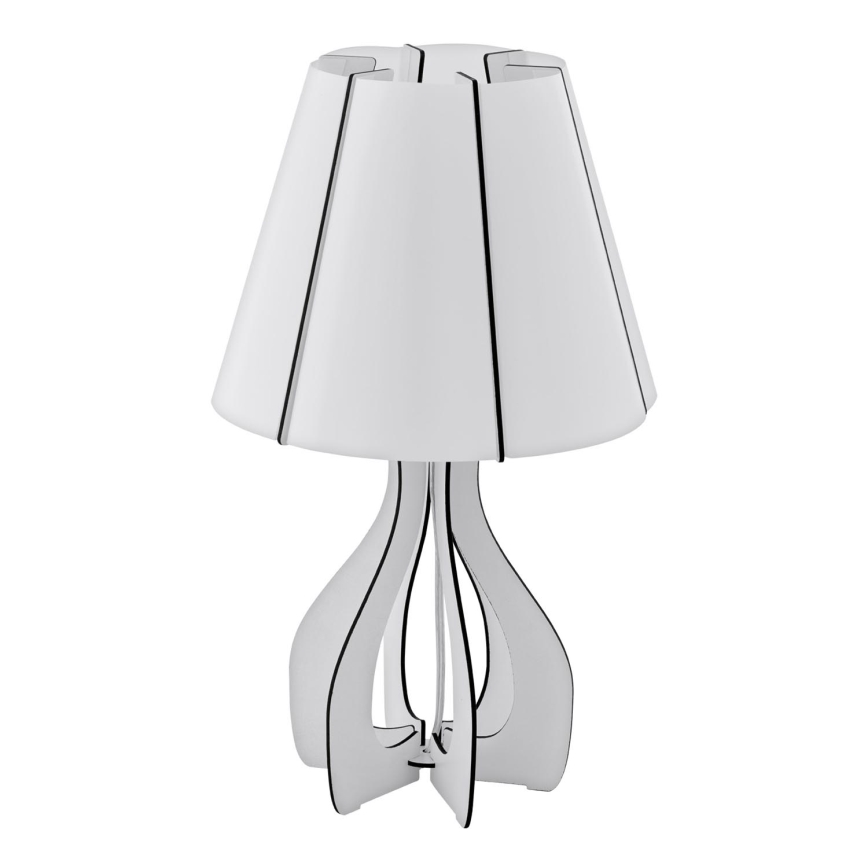 Eglo 94947 - Candeeiro de mesa COSSANO 1xE27/60W/230V