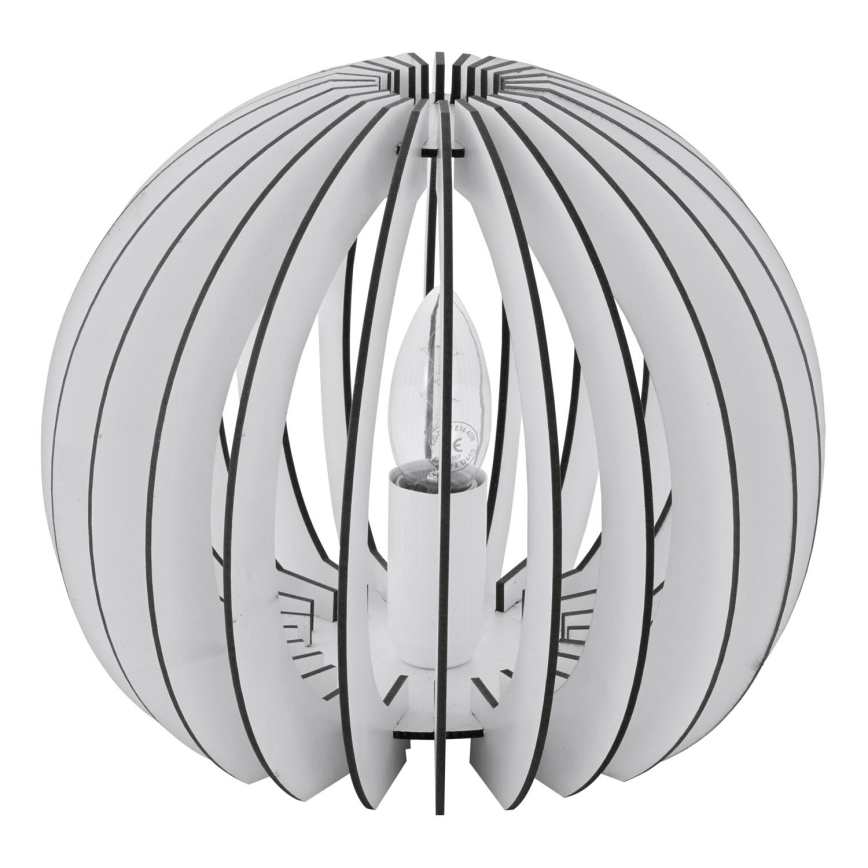 Eglo 94949 - Candeeiro de mesa COSSANO 1xE27/60W/230V