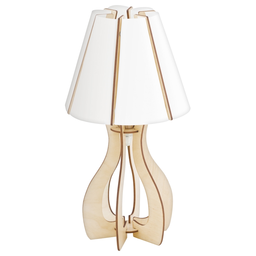 Eglo 94951 - Candeeiro de mesa COSSANO 1xE27/60W/230V