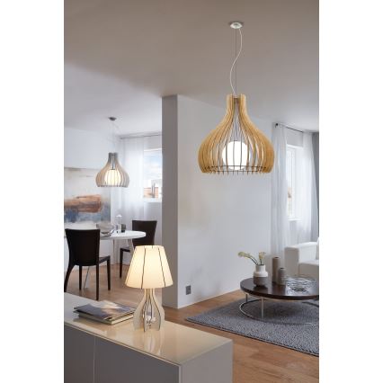 Eglo 94951 - Candeeiro de mesa COSSANO 1xE27/60W/230V
