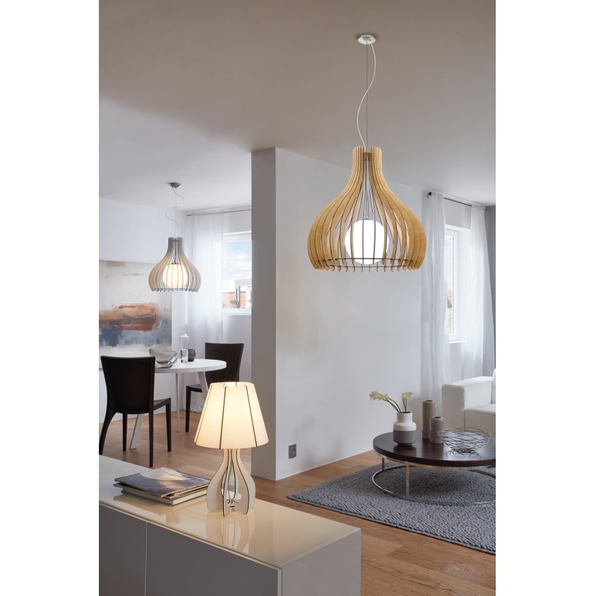 Eglo 94951 - Candeeiro de mesa COSSANO 1xE27/60W/230V