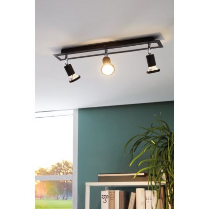 Eglo 94965 - Foco LED SARRIA 3xGU10-LED/5W/230V