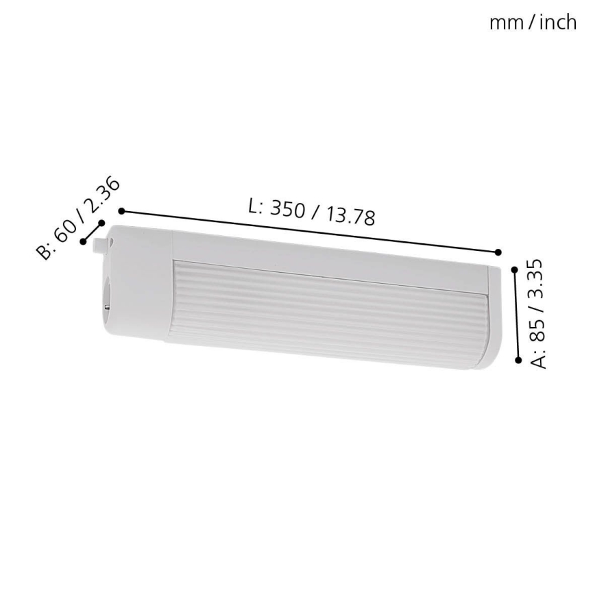 Eglo - Luz de parede 1 2xE14/40W/230V