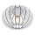 Eglo 95028 - Luz de teto STELLATO 1xE27/60W/230V
