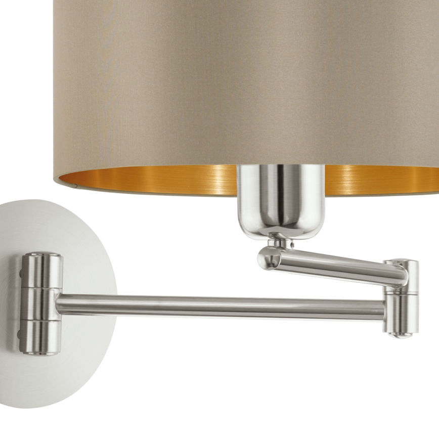 Eglo - Luz de parede 1xE27/60W/230V
