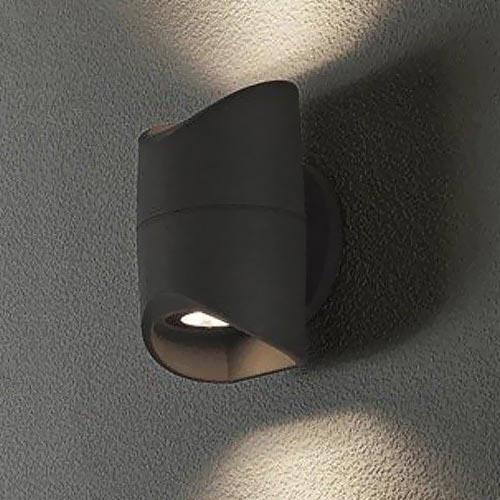 Eglo 95076 - Luz de parede de exterior ABRANTES 2xLED/6W/230V IP44