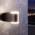 Eglo 95079 - Luz de parede para exterior BRIONES 2xLED/3W/230V IP44