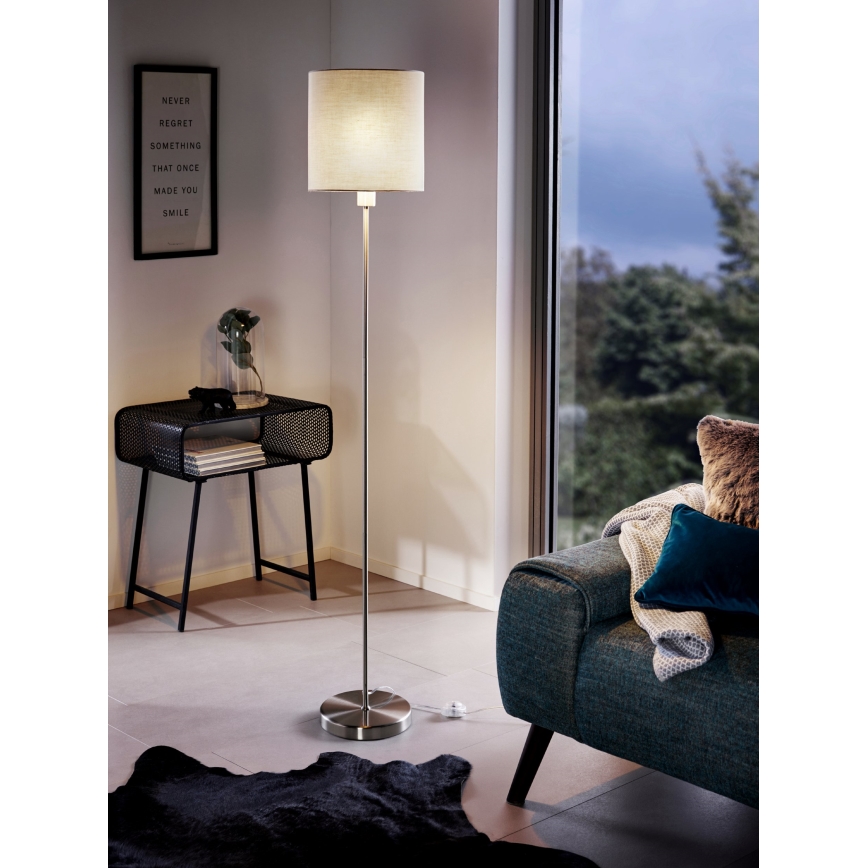 Eglo - Luminária de piso 1xE27/60W/230V
