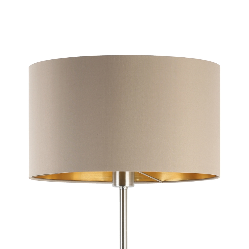 Eglo - Candeeiro de chão 1xE27/60W/230V taupe