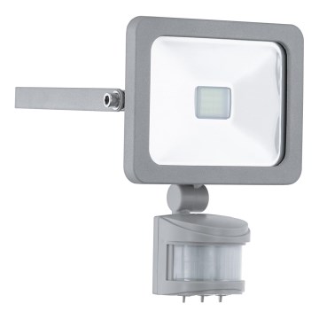 Eglo 95407 - Holofote LED com sensor FAEDO 1 1xLED/10W/230V IP44