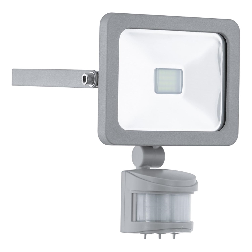 Eglo 95407 - Holofote LED com sensor FAEDO 1 1xLED/10W/230V IP44