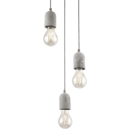 Eglo - Candelabro 3xE27/60W/230V