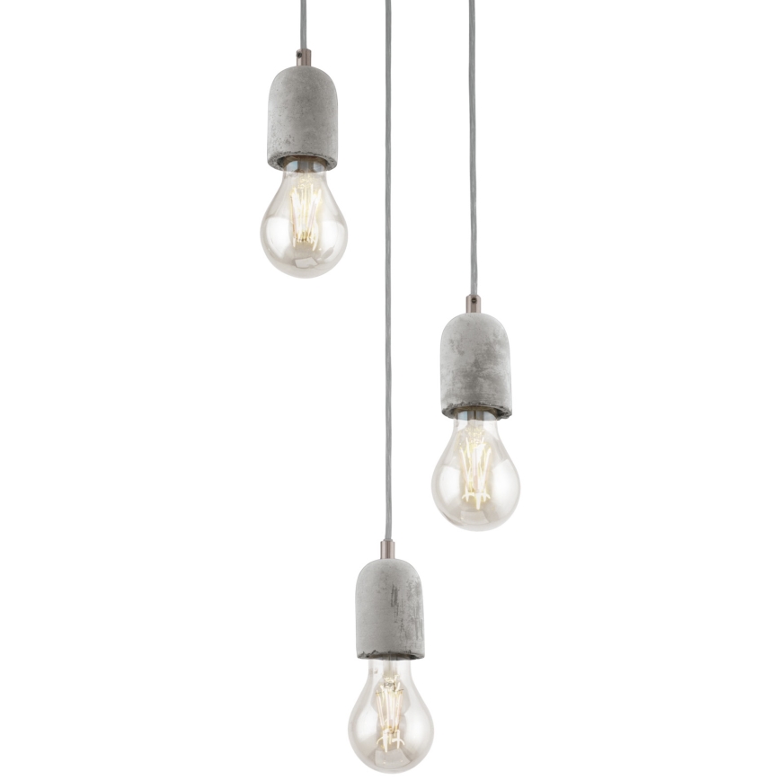 Eglo - Candelabro 3xE27/60W/230V