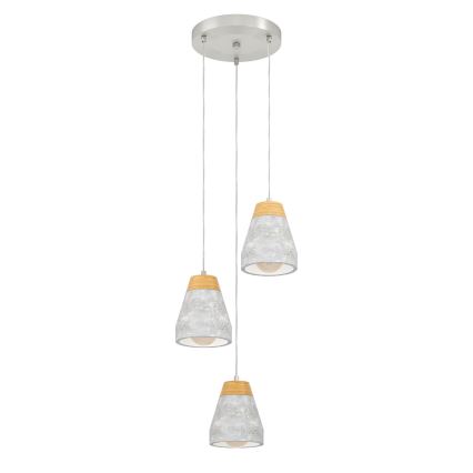 Eglo - Candelabro 3xE27/60W/230V
