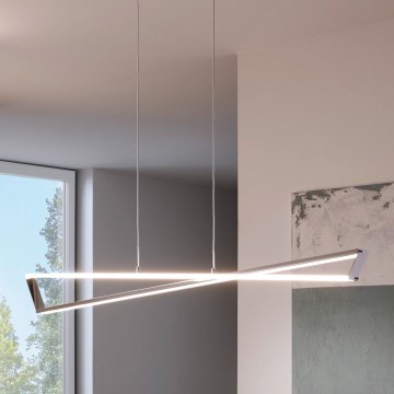 Eglo 95566 - Candelabro LED AGRELA 2xLED/14,4W/230V