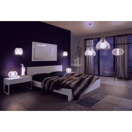 Eglo - Luz de parede 2 1xE27/60W/230V