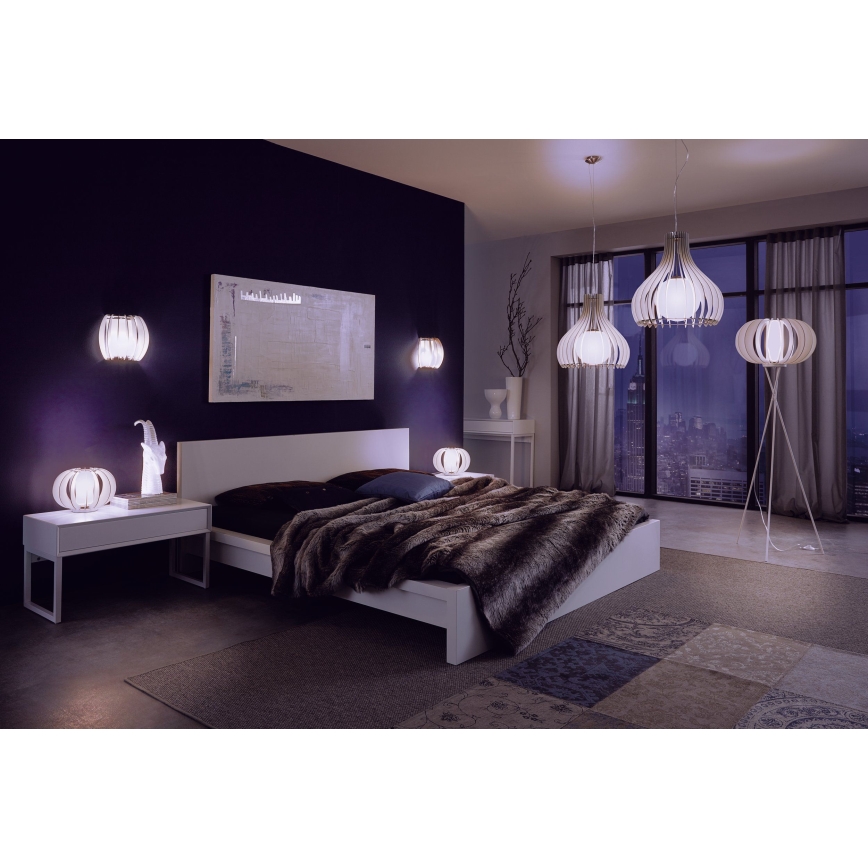 Eglo - Luz de parede 2 1xE27/60W/230V