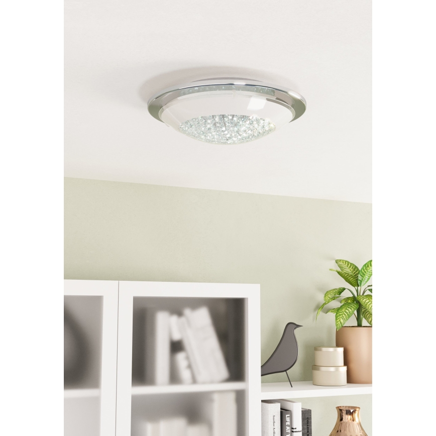 Eglo - Iluminação embutida de teto de cristal LED ACOLLA LED/8,2W/230V