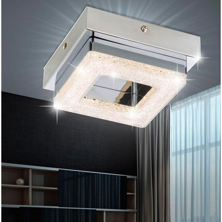 Eglo - Luz de teto de cristal LED 1xLED/4W/230V