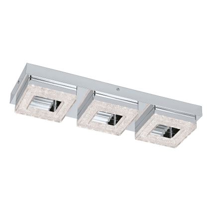Eglo - Luz de teto de cristal LED 3xLED/4W/230V