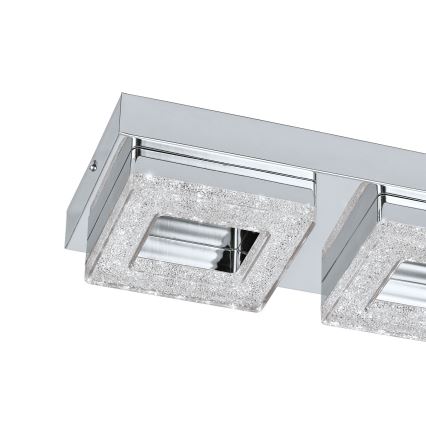 Eglo - Luz de teto de cristal LED 3xLED/4W/230V