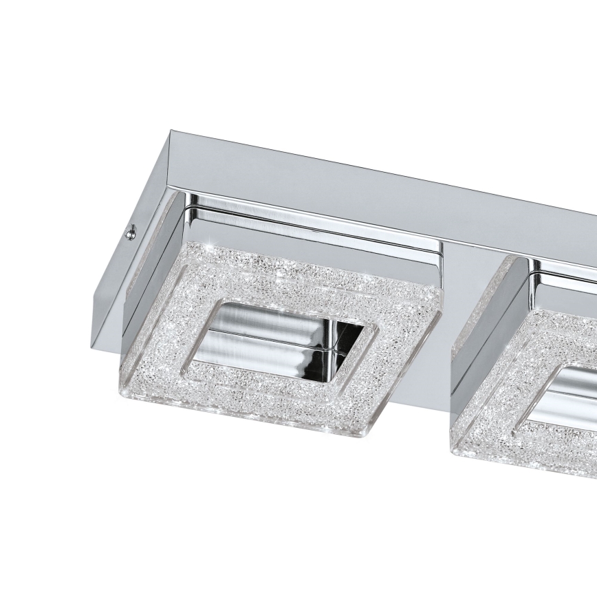 Eglo - Luz de teto de cristal LED 3xLED/4W/230V