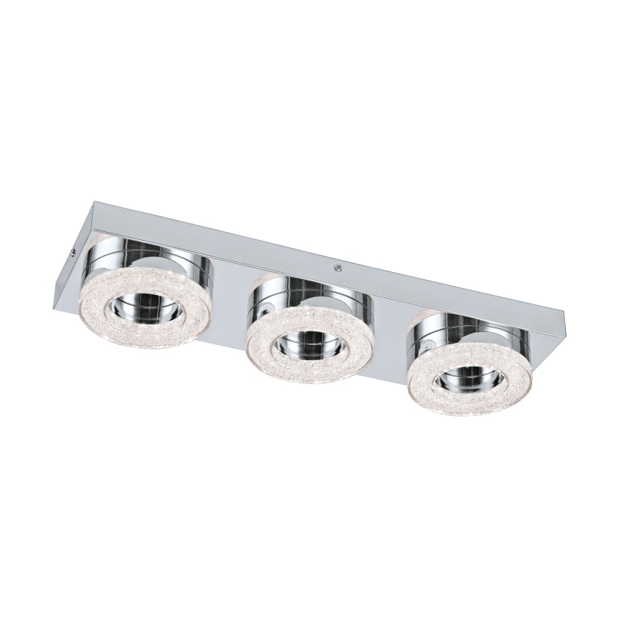 Eglo - Luz de teto de cristal LED 3xLED/4W/230V