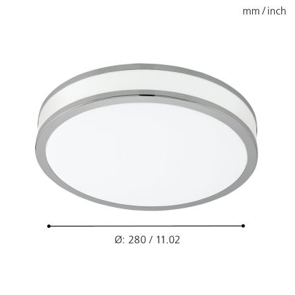 Eglo - Luz de teto LED 2 LED/18W/230V