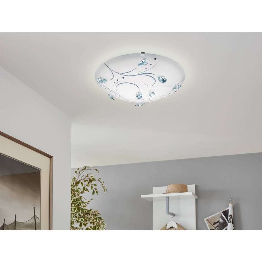 Eglo - Luz de teto LED 1 LED/16W/230V