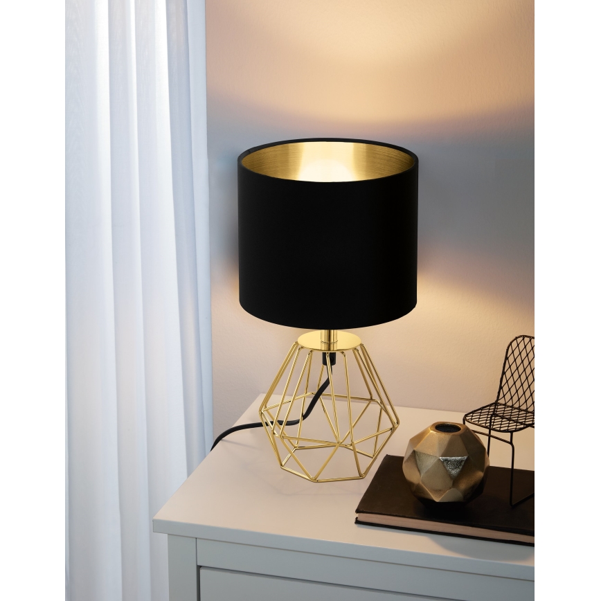 Eglo- Lâmpada de mesa 2 1xE14/60W/230V