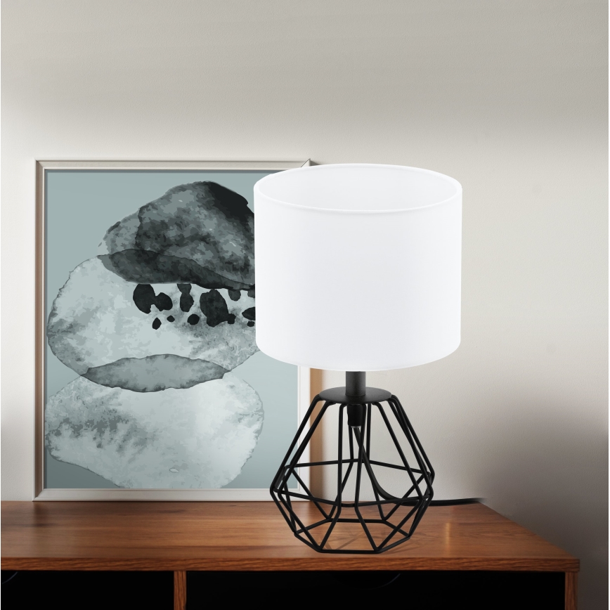 Eglo- Lâmpada de mesa 2 1xE14/60W/230V