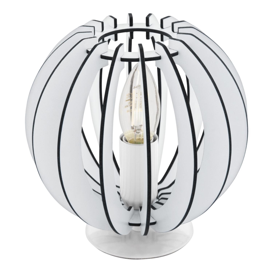 Eglo 95794 - Lâmpada de mesa COSSANO 1xE14/40W/230V