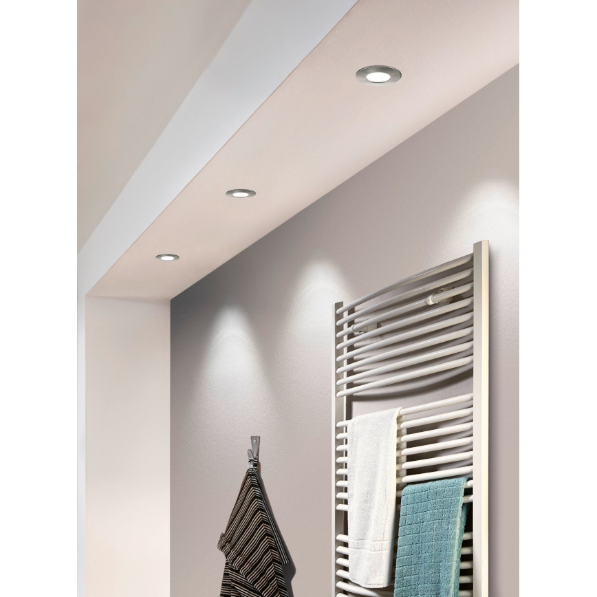 Eglo - CONJUNTO 3x Foco de encastrar LED PINEDA 1xLED/4,9W/230V