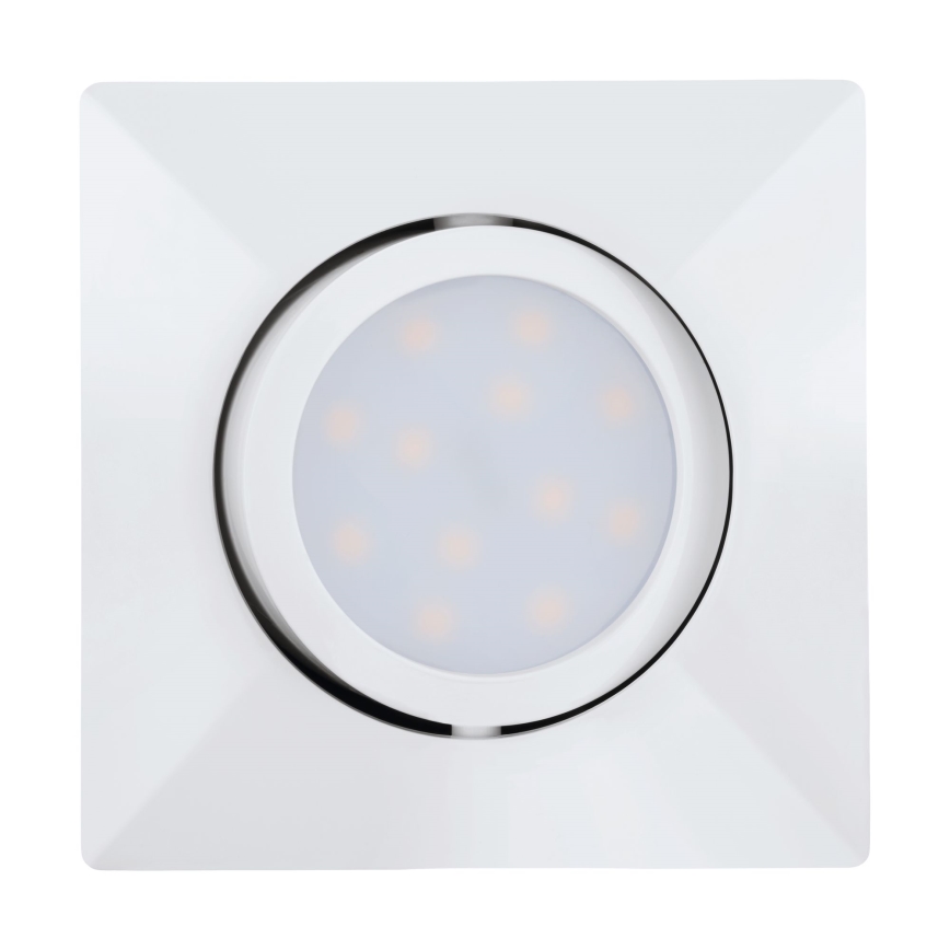 Eglo - CONJUNTO 3x Foco de encastrar LED PINEDA 1xLED/4,9W/230V