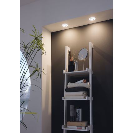 Eglo - CONJUNTO 3x Focos de encastrar LED PINEDA 1xLED/4,9W/230V