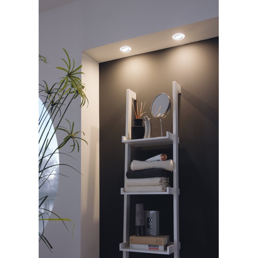 Eglo - CONJUNTO 3x Focos de encastrar LED PINEDA 1xLED/4,9W/230V