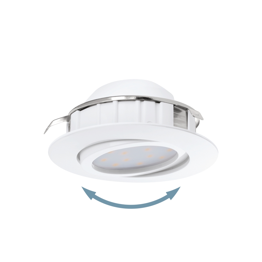 Eglo - CONJUNTO 3x Focos de encastrar LED PINEDA 1xLED/4,9W/230V