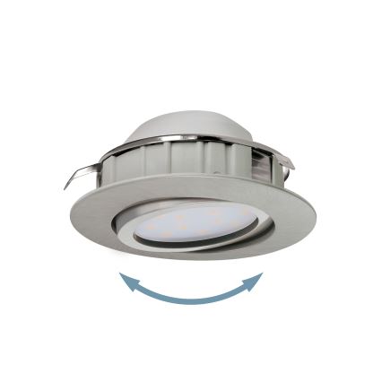 Eglo - CONJUNTO 3x Foco de encastrar LED PINEDA 1xLED/4,9W/230V