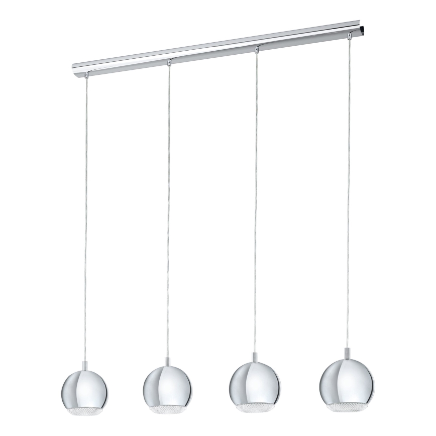 Eglo - Candelabro LED 4xGU10-LED/4W/230V