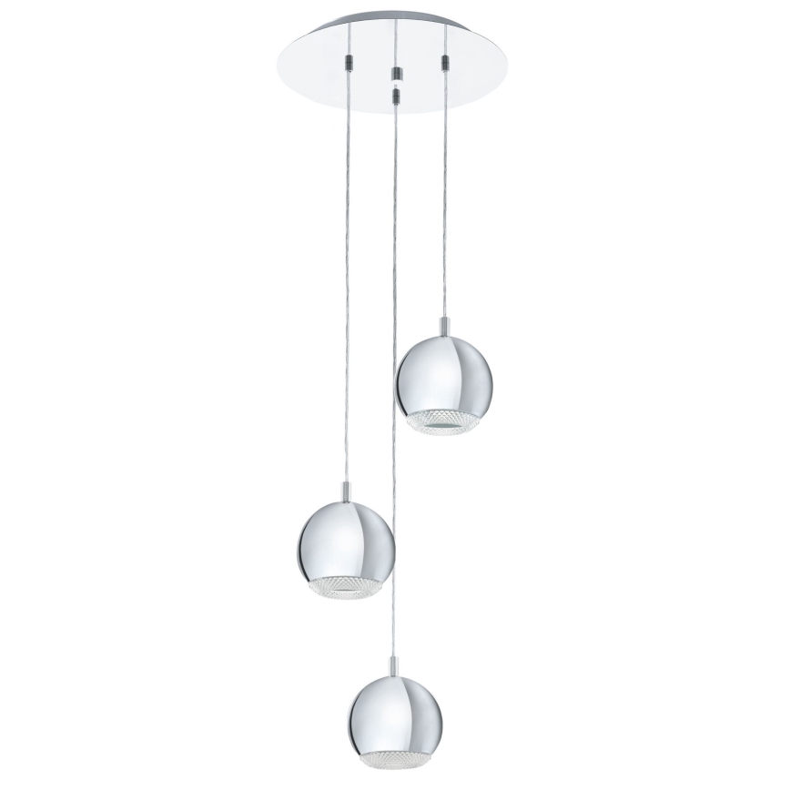 Eglo - Candelabro LED 3xGU10-LED/4W/230V