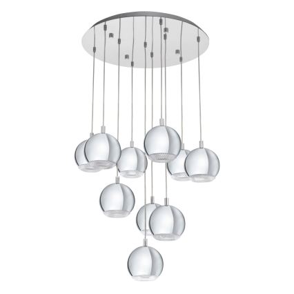 Eglo - Candelabro LED 10xGU10-LED/4W/230V