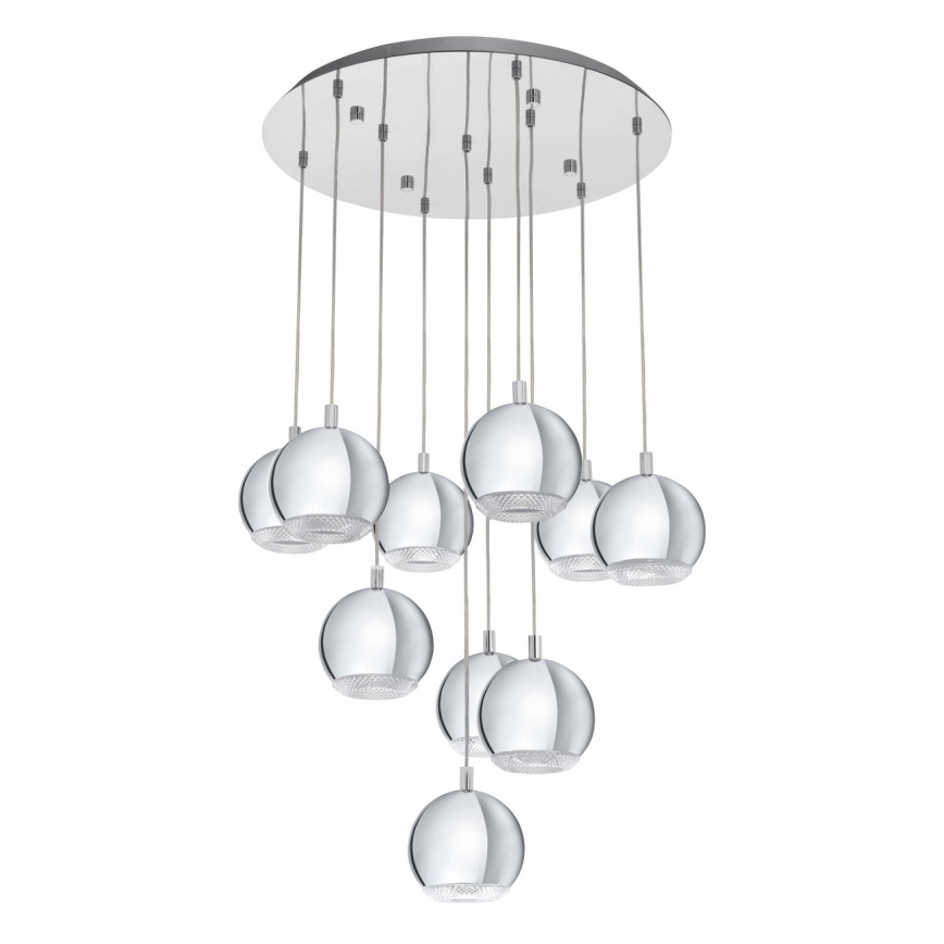 Eglo - Candelabro LED 10xGU10-LED/4W/230V