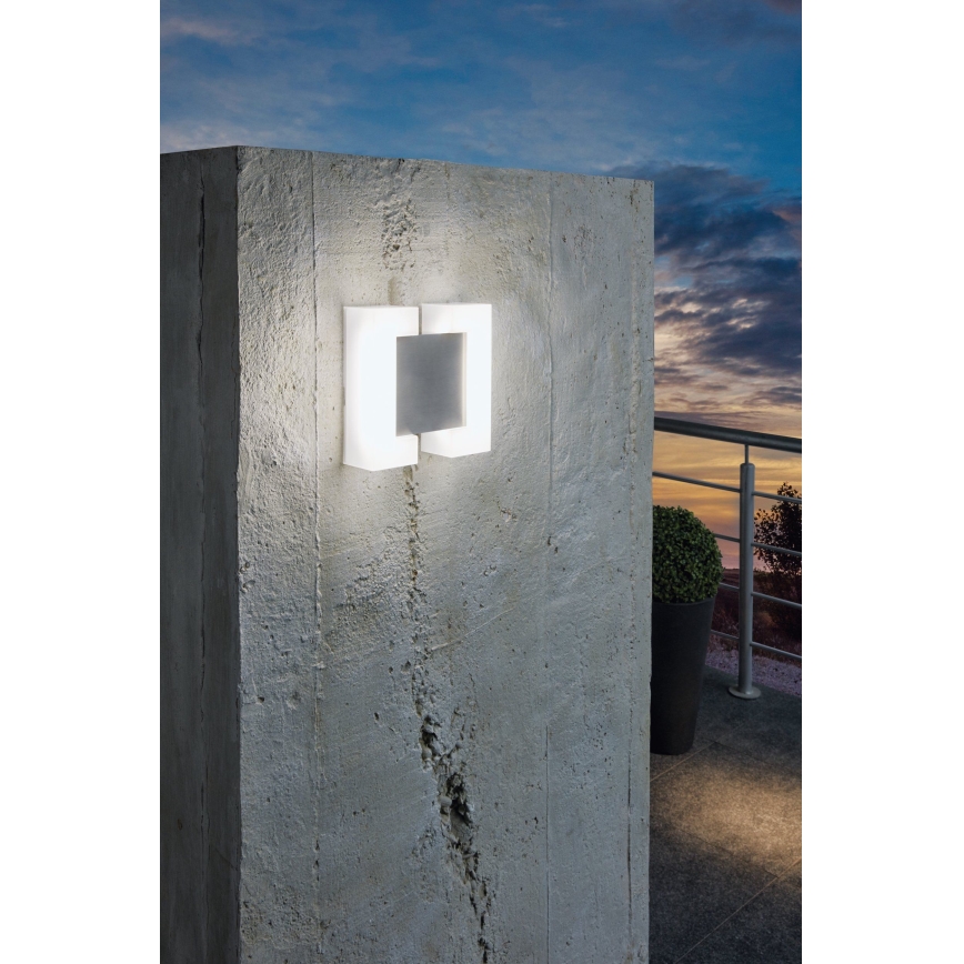 Eglo - Luz de parede LED de exterior 2xLED/4,8W IP44