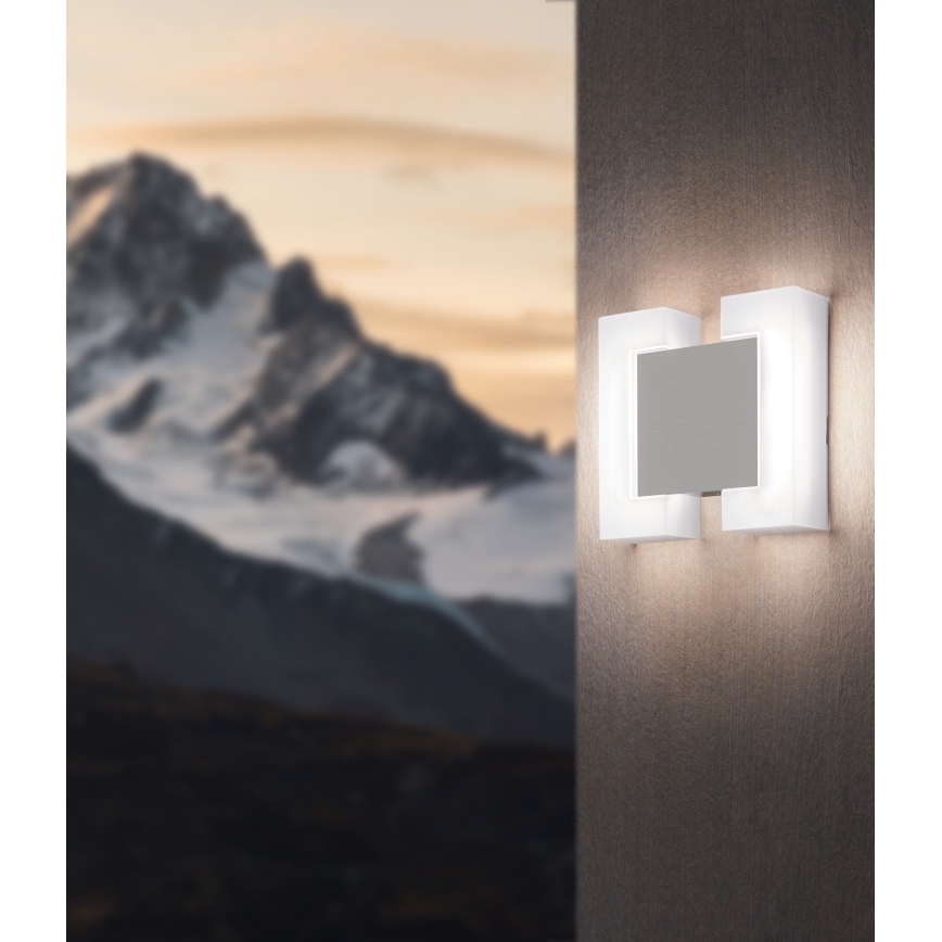 Eglo - Luz de parede LED de exterior 2xLED/4,8W IP44