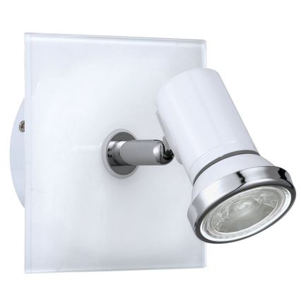 Eglo - Luz de parede de casa de banho LED 1 1xGU10-LED/3,3W/230V IP44