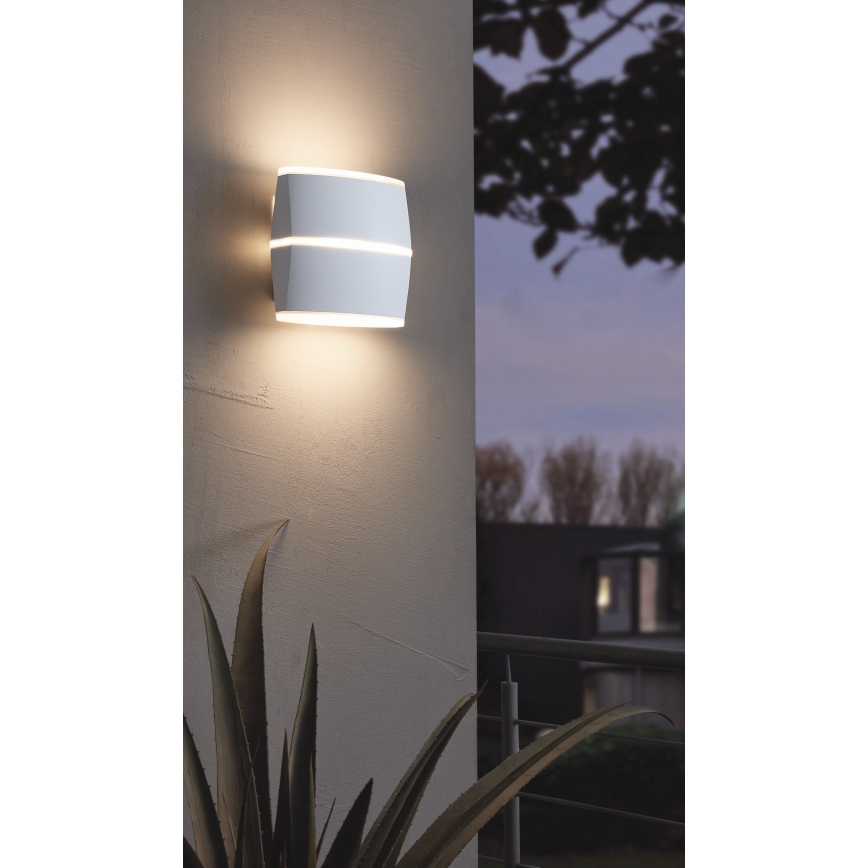 Eglo - Luz de parede LED de exterior 2xLED/6W IP44